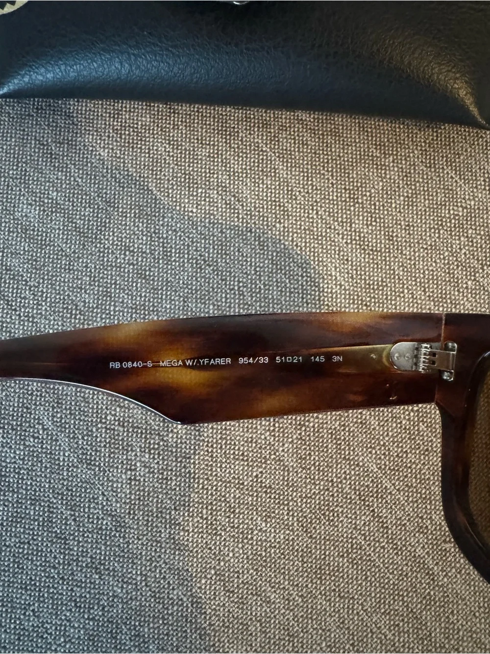 Ray-Ban Mega Wayfarer Sunglasses - Brown Lenses